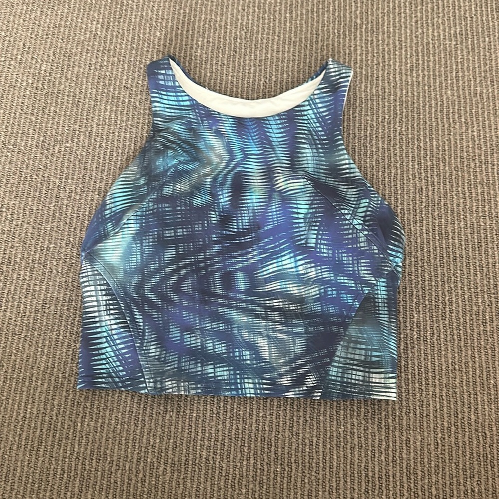 Invigorate Tank Top. Worn Once. Perfect Condition. 💙💚